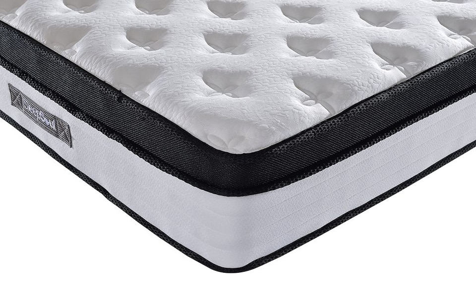 image 1 of SleepSoul Cloud 800 Pocket Memory Pillow Top Mattress Single | White | 1
