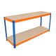 image 2 of S-Rax 2 Tier Workbench - 180cm x 60cm x 90cm Orange