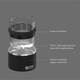 image 5 of Asobu Whiskey Glass with Insulated Stainless Steel Sleeve 311ml Black