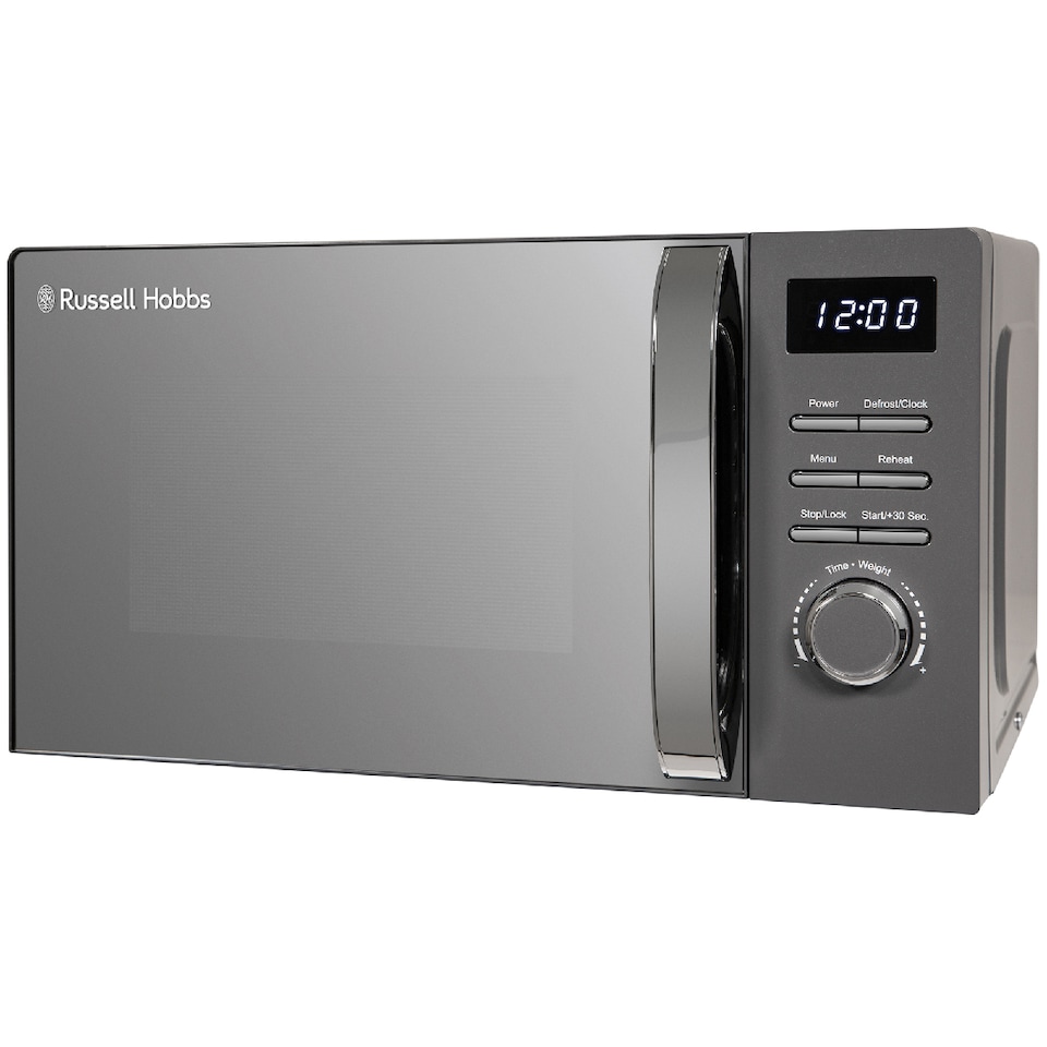 image 1 of Russell Hobbs RHMD818G Grey Microwave 20L Digital Legacy 800W Defrost Function