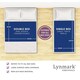 image 2 of Lynmark® Incontinence Bed Pads Non Slip - Washable, Absorbs 2L, 135 x 85cm Blue | 2 pack | Double