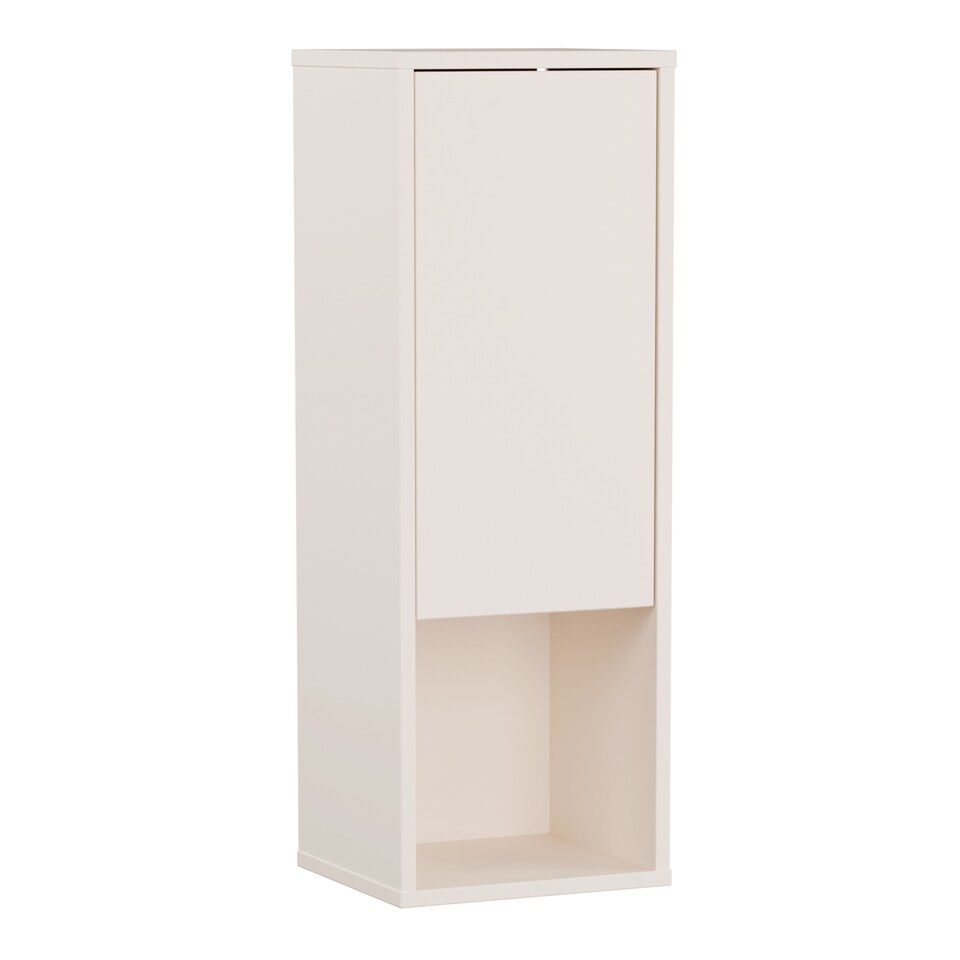 image 1 of Alice Springs Narrow Cupboard with 1 Door Push-to-Open in Sand