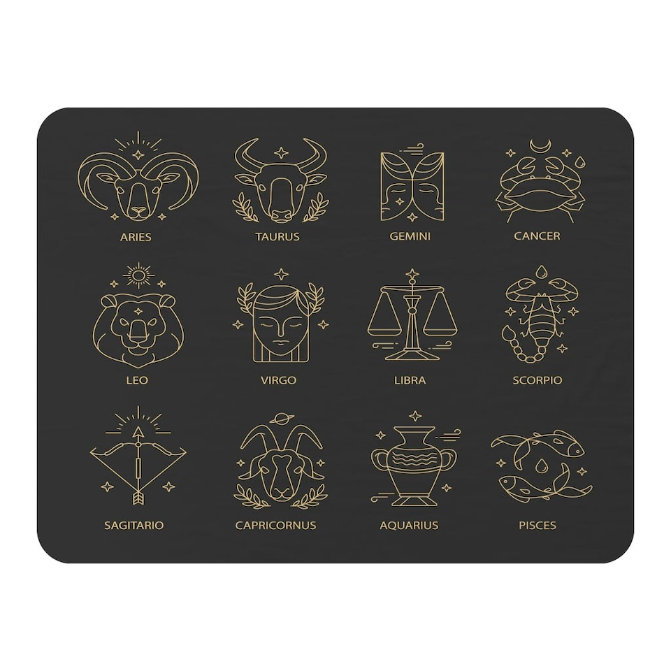 Zodiac sign set (blanket)