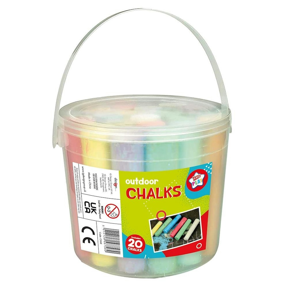 Pack of 20 Pavement Chalks