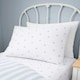 image 3 of Bianca Mini Star & Stripes Reversible Cotton Duvet Cover Set Blue | Blue | Double