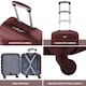 image 7 of 45x36x20cm EasyJet Free Underseat Carry-On Cabin Bag - Lightweight 4 Wheels ABS Hard Shell Suitcase Purple | Burgundy | Cabin Bag