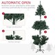 image 7 of HOMCOM 5ft Artificial Christmas Tree with LED Lights, Decoration, Auto Open