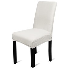 Velvet Stretch Chair Covers, Spandex Dining Chair Slipcovers
