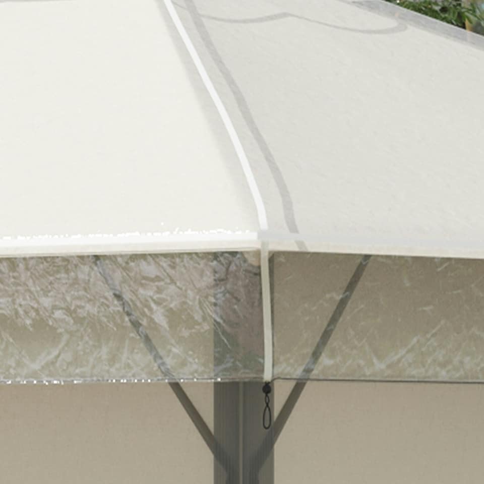 image 1 of Outsunny 3 x 3 (m) Gazebo Protective Cover, Waterproof Cover for Canopy, Tent