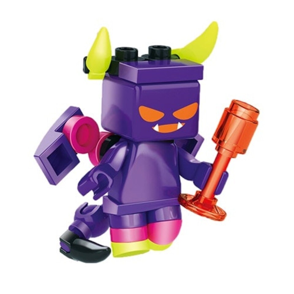 Glow in the Dark Vampire Halloween Character Block Kit