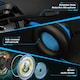 image 2 of Wired Gaming Headset for PC, PS4, PS5, XBOX, 3.5mm AUX with Microphone - August EPG100L Blue