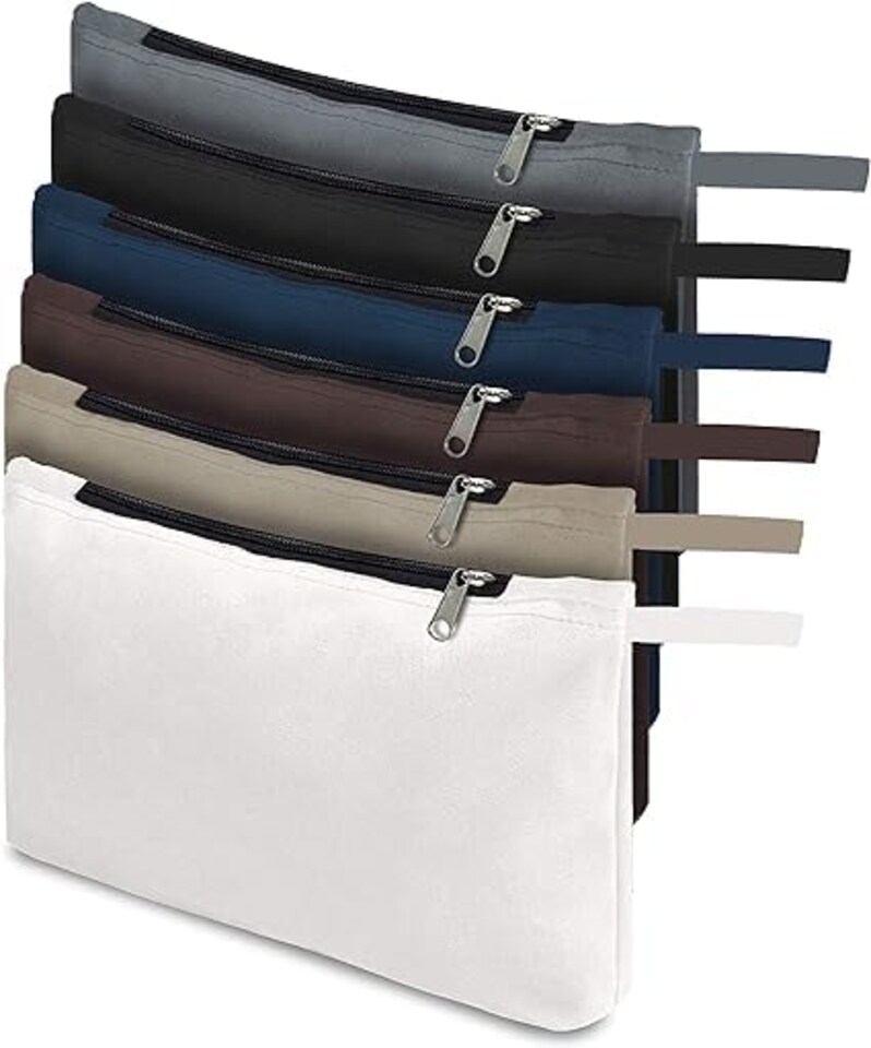image 1 of Covers&All Tool Bag / Pouch 12 Oz Waterproof - Heavy Duty 12 Oz Max multicolor 6pc, 7 in L x 11 in W x 7 in H, Mulitcolored