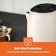 image 5 of GEEPAS Electric Kettle | 1.8L Cordless Stainless Steel Jug Kettle with LED Indicator for Hot Water Tea Coffee