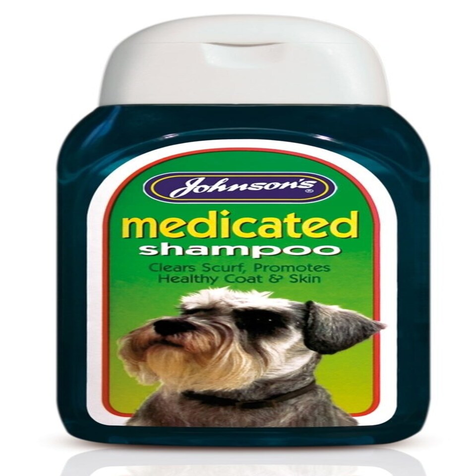 Johnsons Veterinary Dog Medicated Shampoo 200ml - Pack of 6