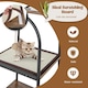 image 7 of COSTWAY 118 cm Cat Tree Tower Cat Condo Activity Center