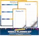 image 1 of 3-in-1 Weekly Planner, To-Do List & Shopping List Pad Set – 50 Sheets Each, Minimalist Desk Organiser for Tasks, Schedule & Productivity