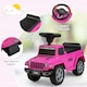 image 5 of COSTWAY Kids Ride on Push Car Licensed Jeep Push Along Car