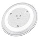 image 9 of SPARES2GO Universal Microwave Oven Glass Turntable Plate (318mm)
