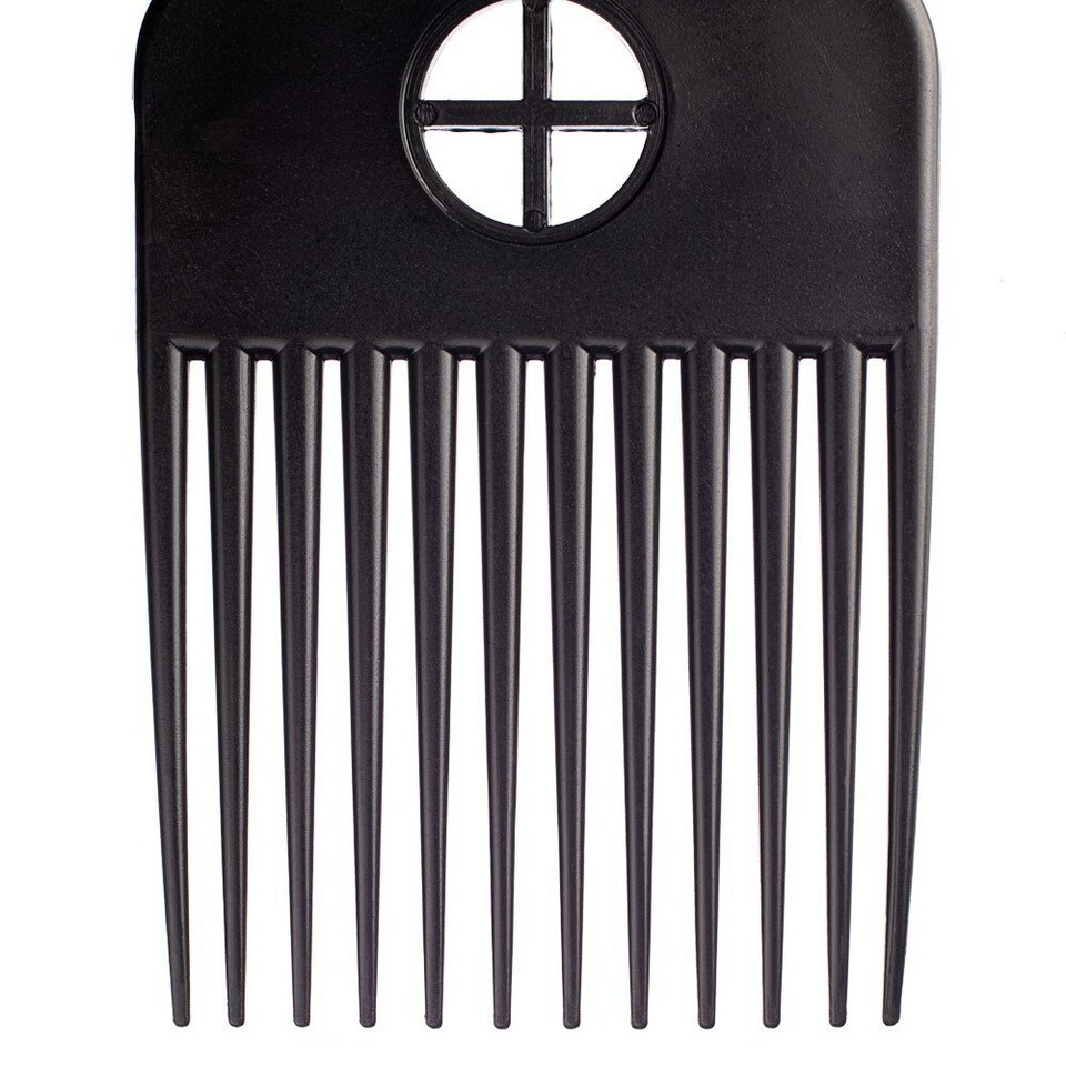 image 1 of Kobe Fist Plastic-Prong Afro Comb