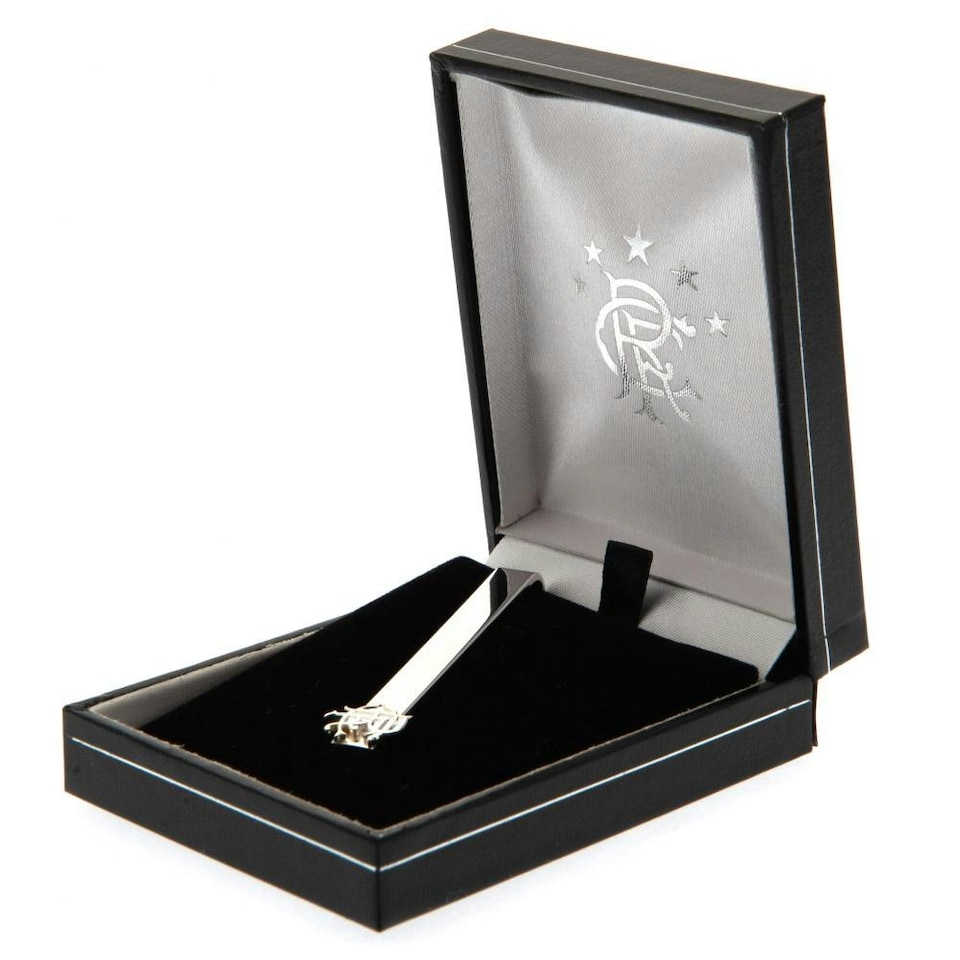 image 1 of Rangers FC Silver Plated Tie Slide - Silver - One Size