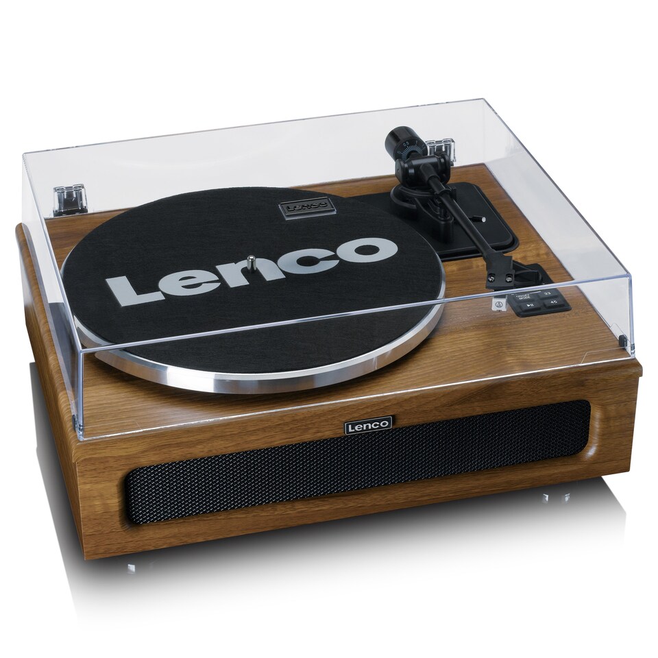 image 1 of LENCO LS-410WA - Turntable with 4 built-in speakers - Wood