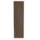 image 3 of Honshu Tall Triple Wardrobe in Carini Walnut (Ready Assembled) | Brown | Carini Walnut