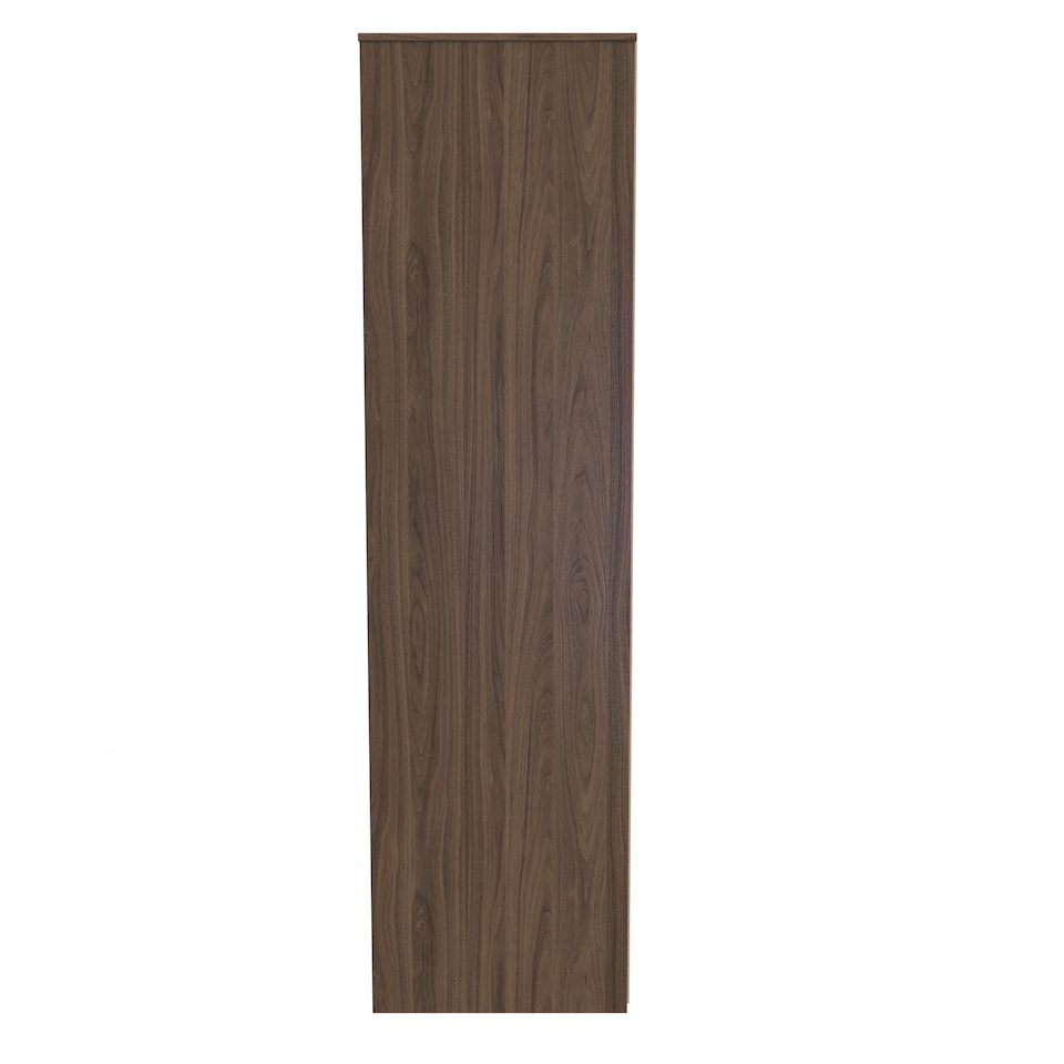 image 1 of Honshu Tall Triple Wardrobe in Carini Walnut (Ready Assembled) | Brown | Carini Walnut