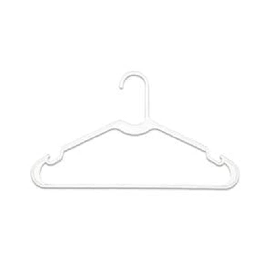 image 1 of Addis Plastic Hangers 5-Pack
