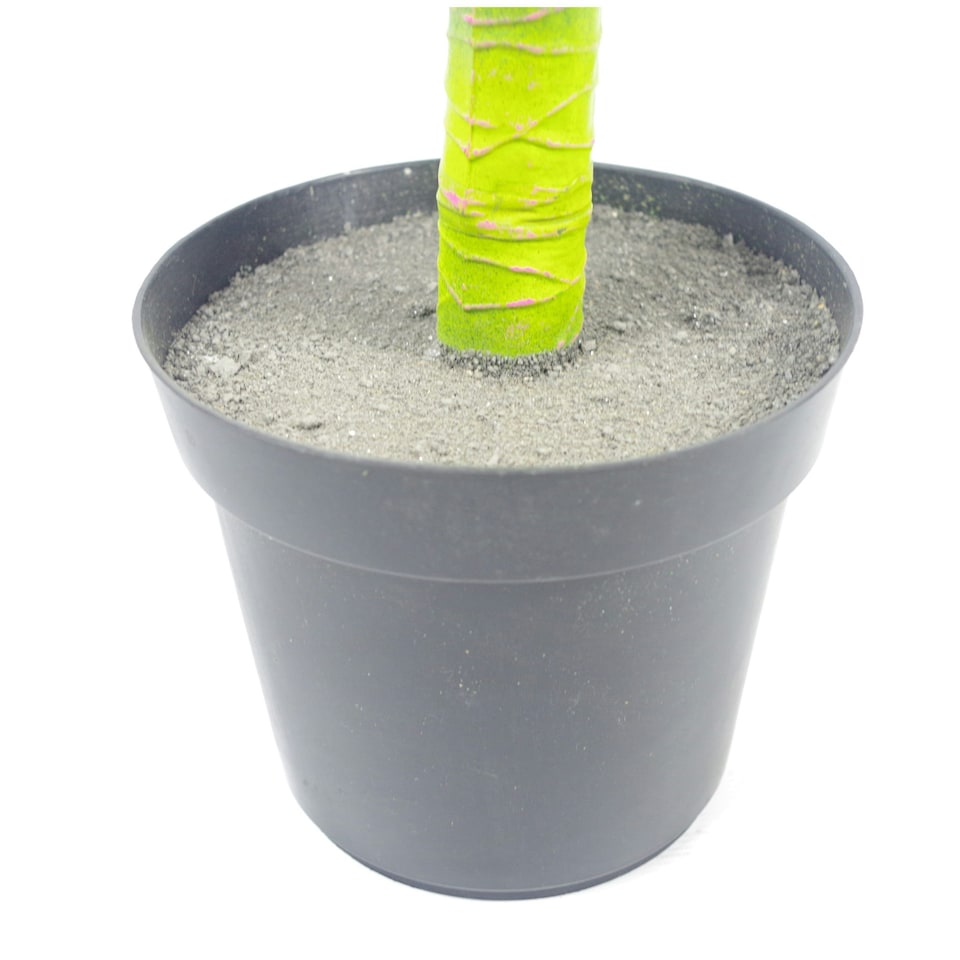 image 1 of 90cm (3ft) Large Artificial Green Yukka Plant Spiky Tree Plant Green | One Size