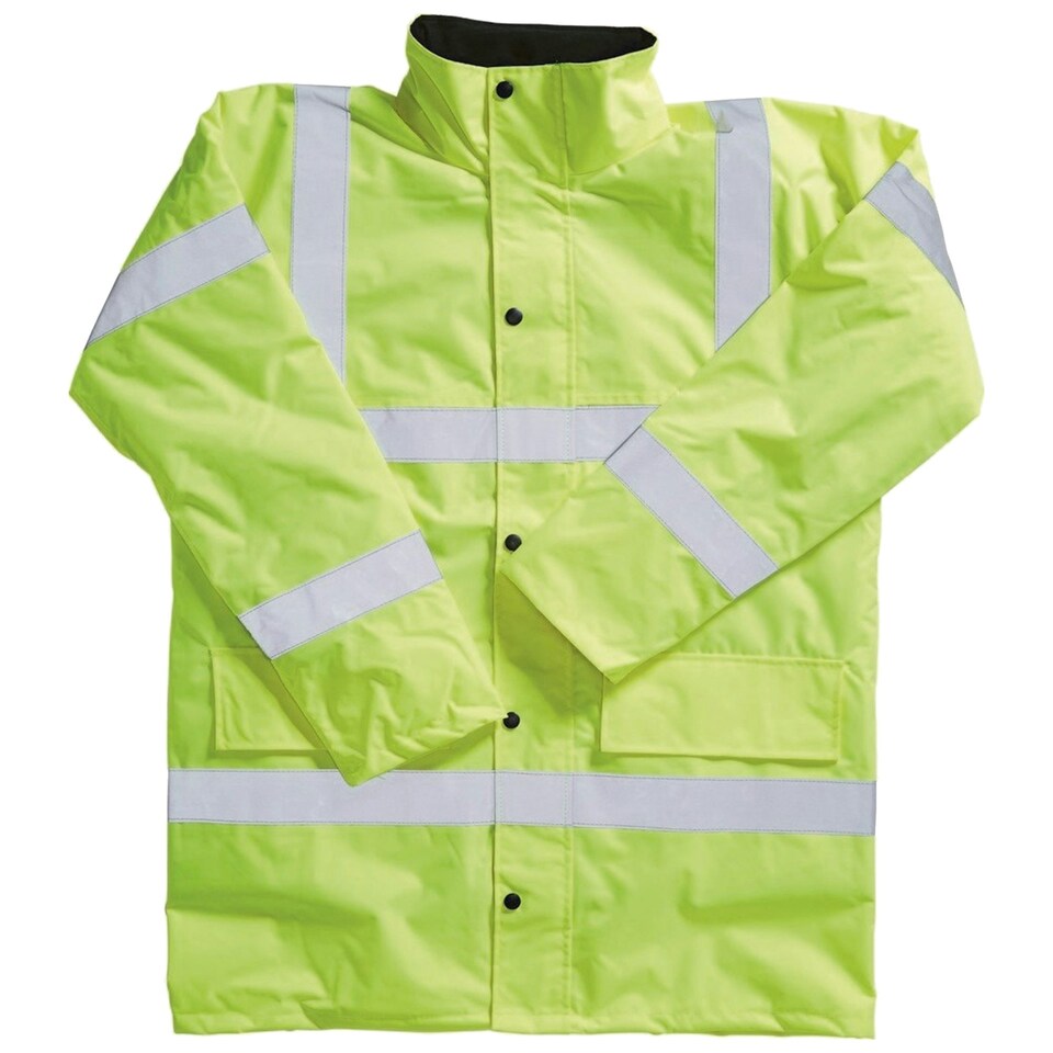 Blackrock Adults Hi-Vis Coat - Yellow - Xlarge