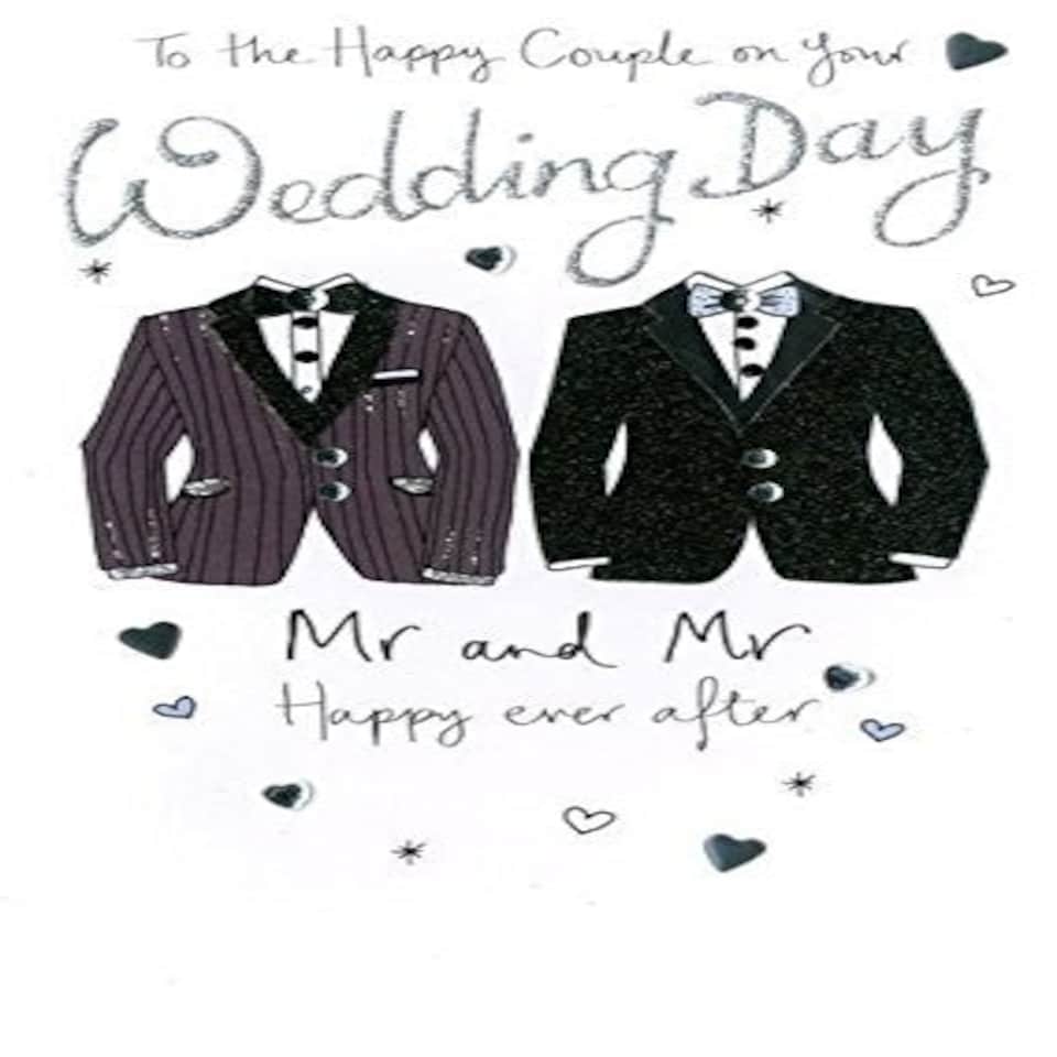 image 1 of Wedding (TWO MEN) card by Second nature
