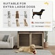 image 8 of PawHut Dog Crate Furniture w/ Sliding Door, for XL Dogs, Brown