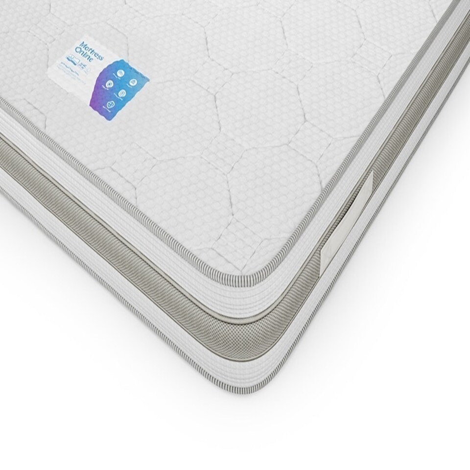 image 1 of SleepSoul Cloud 800 Pocket Memory Pillow Top Mattress White | Super King