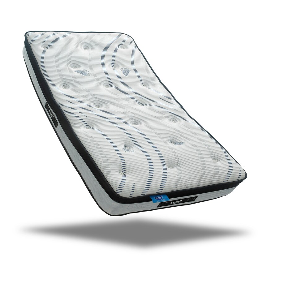 image 1 of Sareer Gel Coil Spring Mattress 3FT White | Single