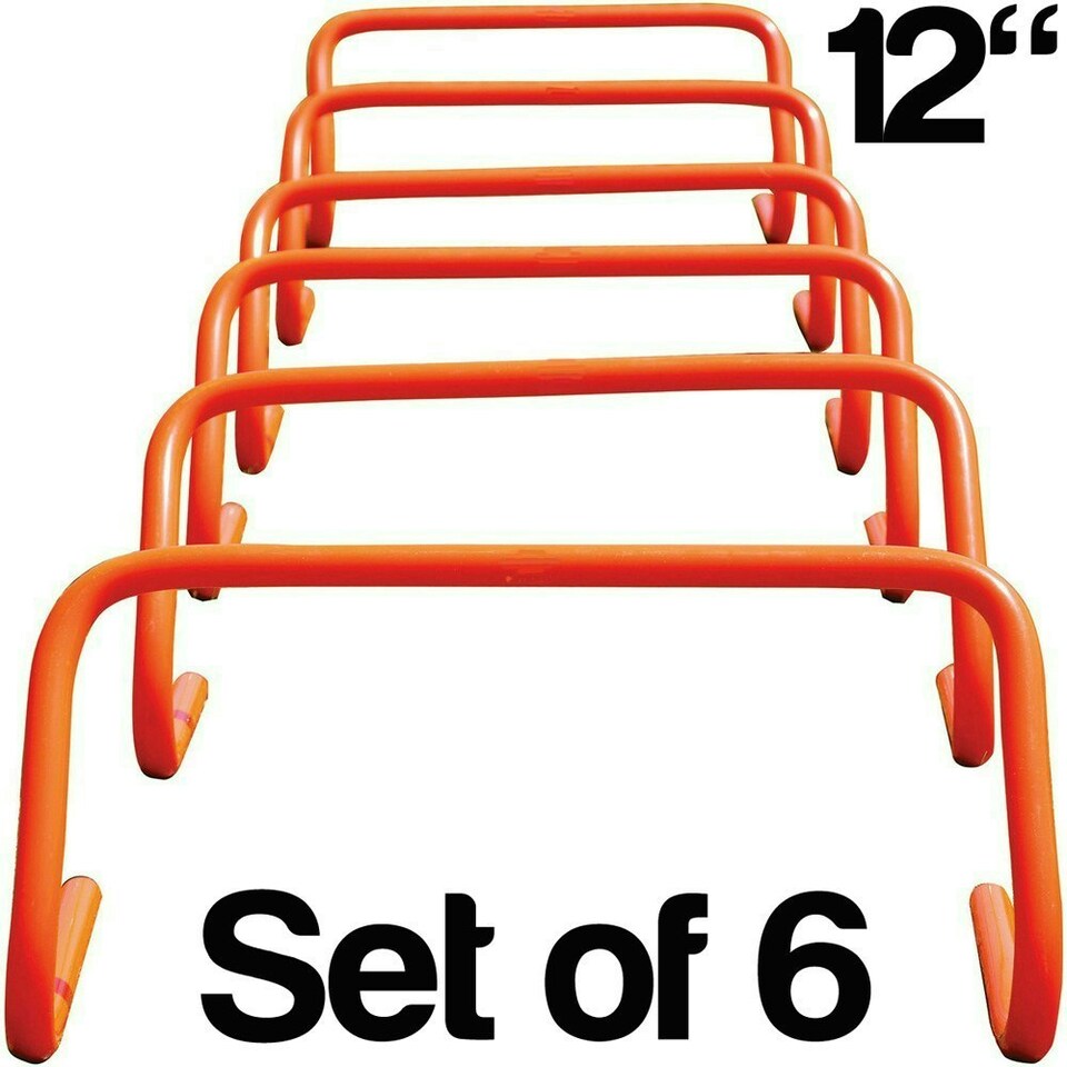 6 x 12" Orange Agility Hurdles