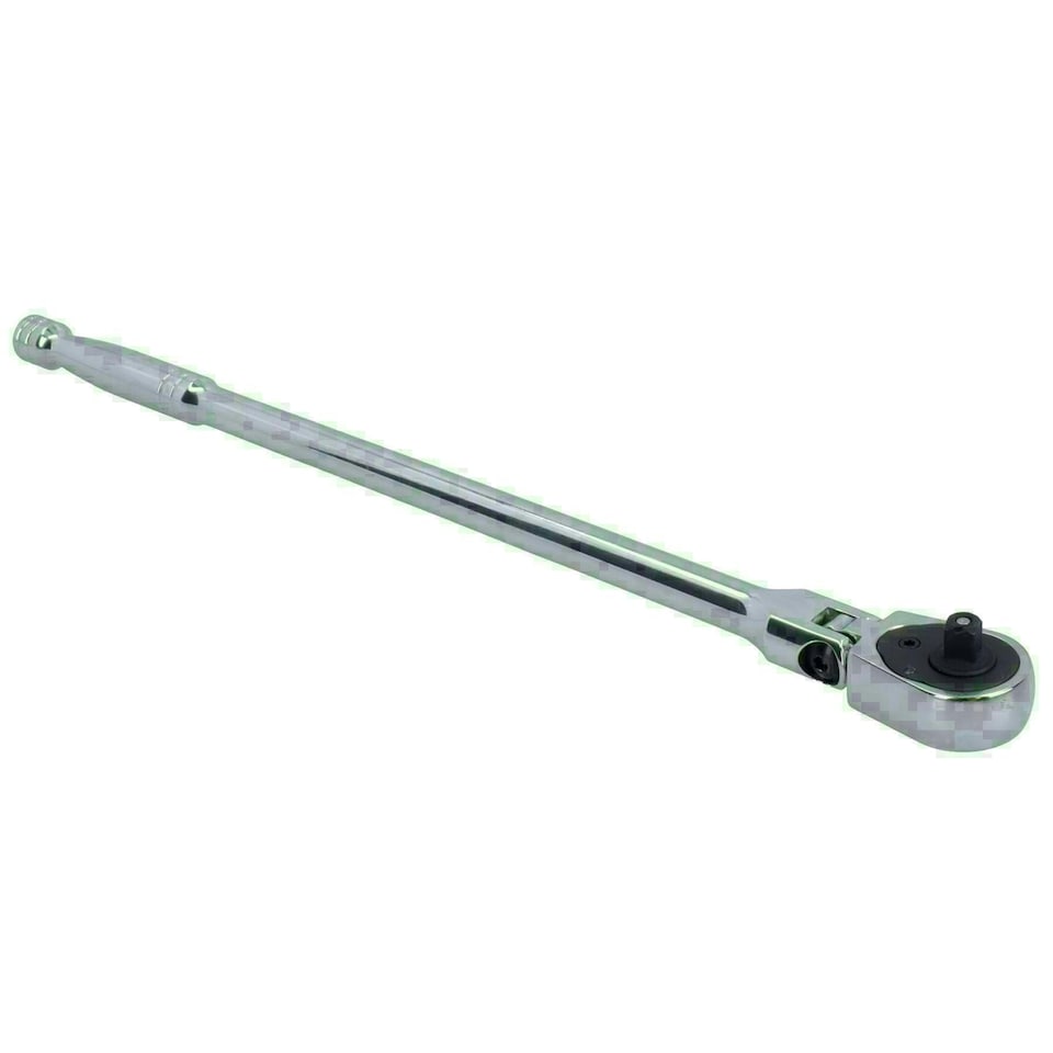 image 1 of 1/4" Drive Flexible Extra Long Ratchet Socket Driver 305mm 36 Teeth
