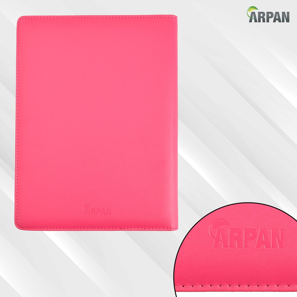 image 1 of A4 Professional Display Book with 24 Pockets 48 Sides – Portfolio Folder A4 for Certificates & Documents – Presentation Folder, Professional Portfolio for Office, School & Interviews