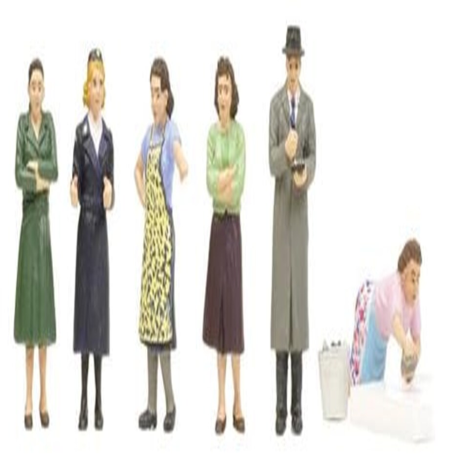 Graham Farish Suburban Street Scene (6) Figure Set