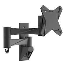 Swivel and Tilt TV Wall Bracket for Screens up to 29 Inch, VESA 100 x 100