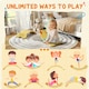 image 3 of AIYAPLAY Balance Board for Kids Balance Training & Sensory Play, Yellow