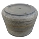 image 5 of 29cm x 43cm Large Maral Planter with Etching Composite Plant Pot
