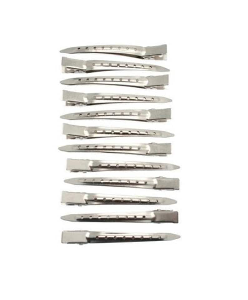 image 1 of Bee Sales Magic Collection Metal Duckbill Clips 3115