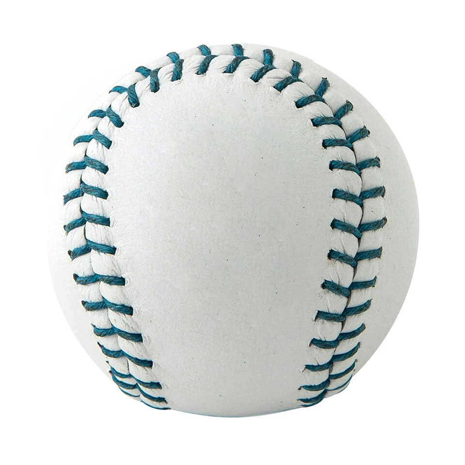 image 1 of Aresson Softy Leather Rounders Ball - White - One Size