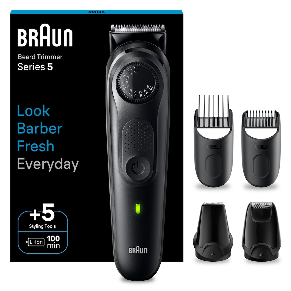 image 1 of Braun Beard Trimmer Series 5 BT5430 Black