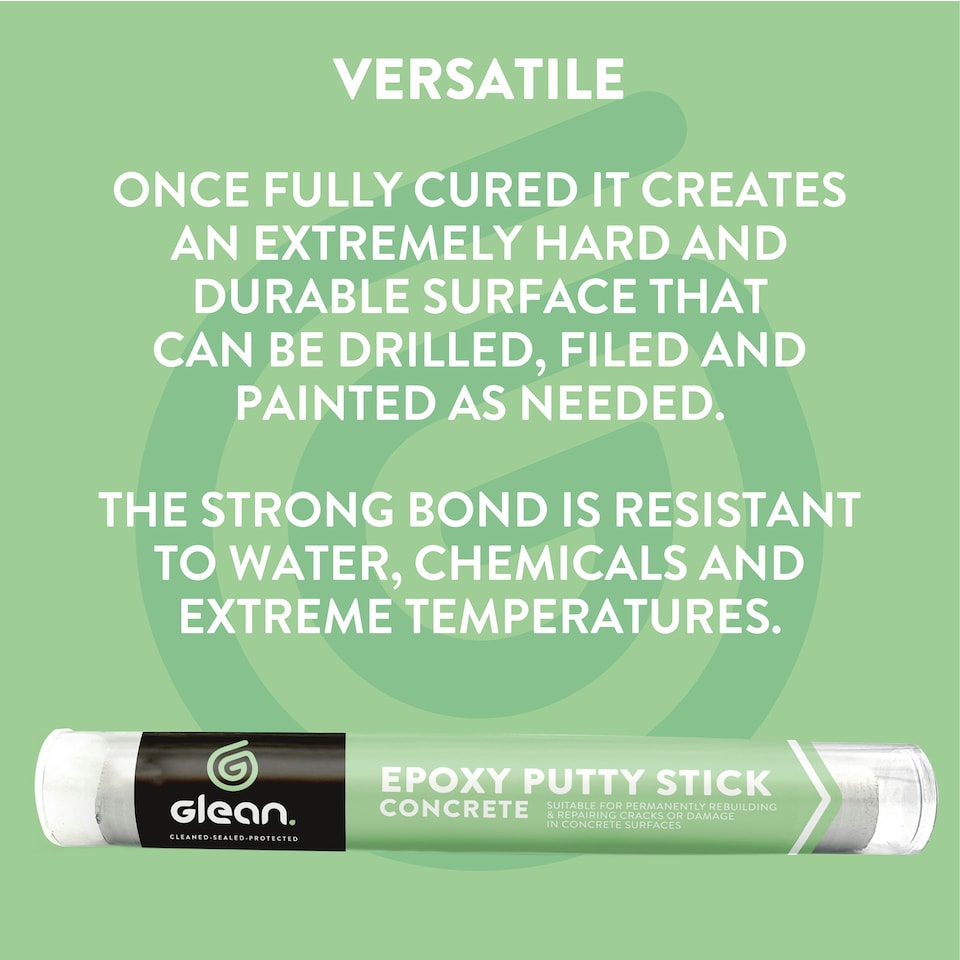 image 1 of Glean Concrete Repair & Rebuild Epoxy Stick