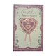 image 1 of With Love On Our Silver Anniversary Pink Heart Design Card
