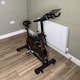 image 8 of HOMCOM 8kg Flywheel Exercise Bike with Adjustable Height, Resistance, Black
