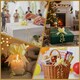 image 10 of 10pcs Light Yellow 30mm/3cm Large Ribbon Pull Bows for Gift Wrapping, Hampers, Florist Bouquets and Party Décor Pullbow | Yellow | Yellow
