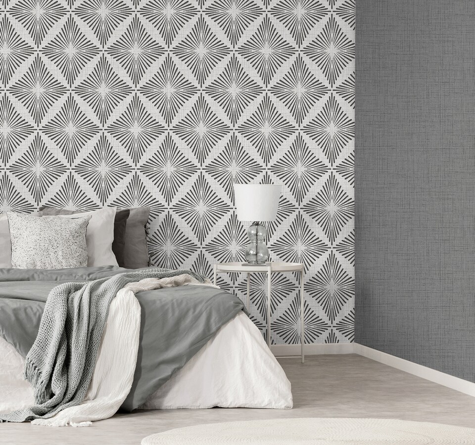 image 1 of Fine Decor FD43747 Denver Wallpaper, Grey