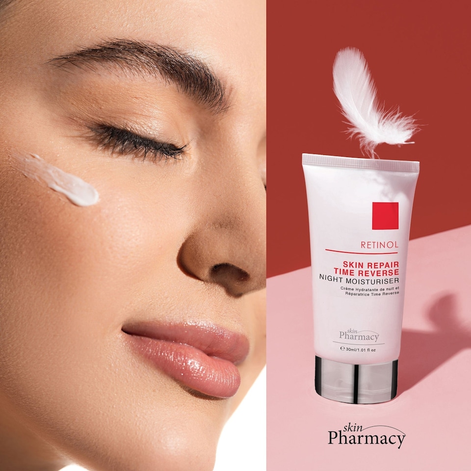 image 1 of skinPharmacy Retinol Skin Repair Time Reverse Night Moisturiser 30ml x 2 Duo Set